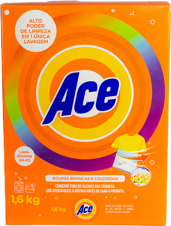 Sabao Em Po Ace Caixa 1,6kg