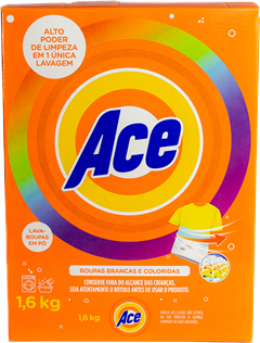 Sabao Em Po Ace Caixa 1,6kg