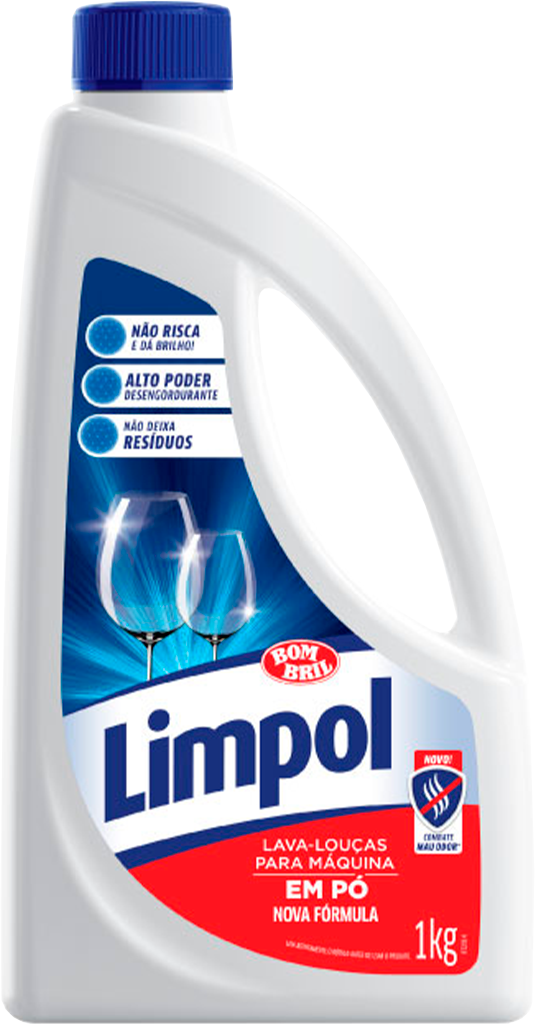 Detergente Lava Louca Em Po Limpol 1kg