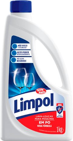 Detergente Lava Louca Em Po Limpol 1kg