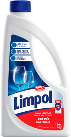 Detergente Lava Louca Em Po Limpol 1kg
