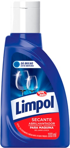 Detergente Secante Limpol Abrilhantador 100ml
