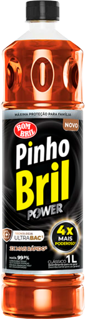 Desinfetante Pinho Bril Original Power 1l