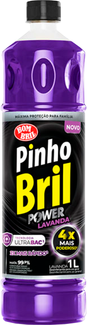 Desinfetante Pinho Bril Lavanda Power  1l