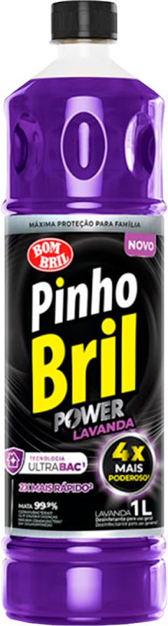 Desinfetante Pinho Bril Lavanda Power  1l