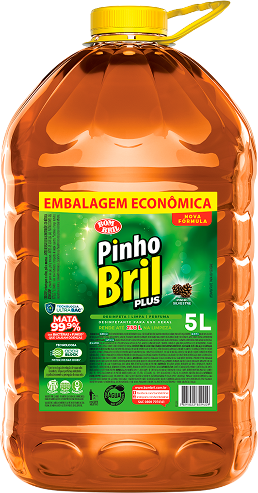 Desinfetante Pinho Bril Silvestre 5l