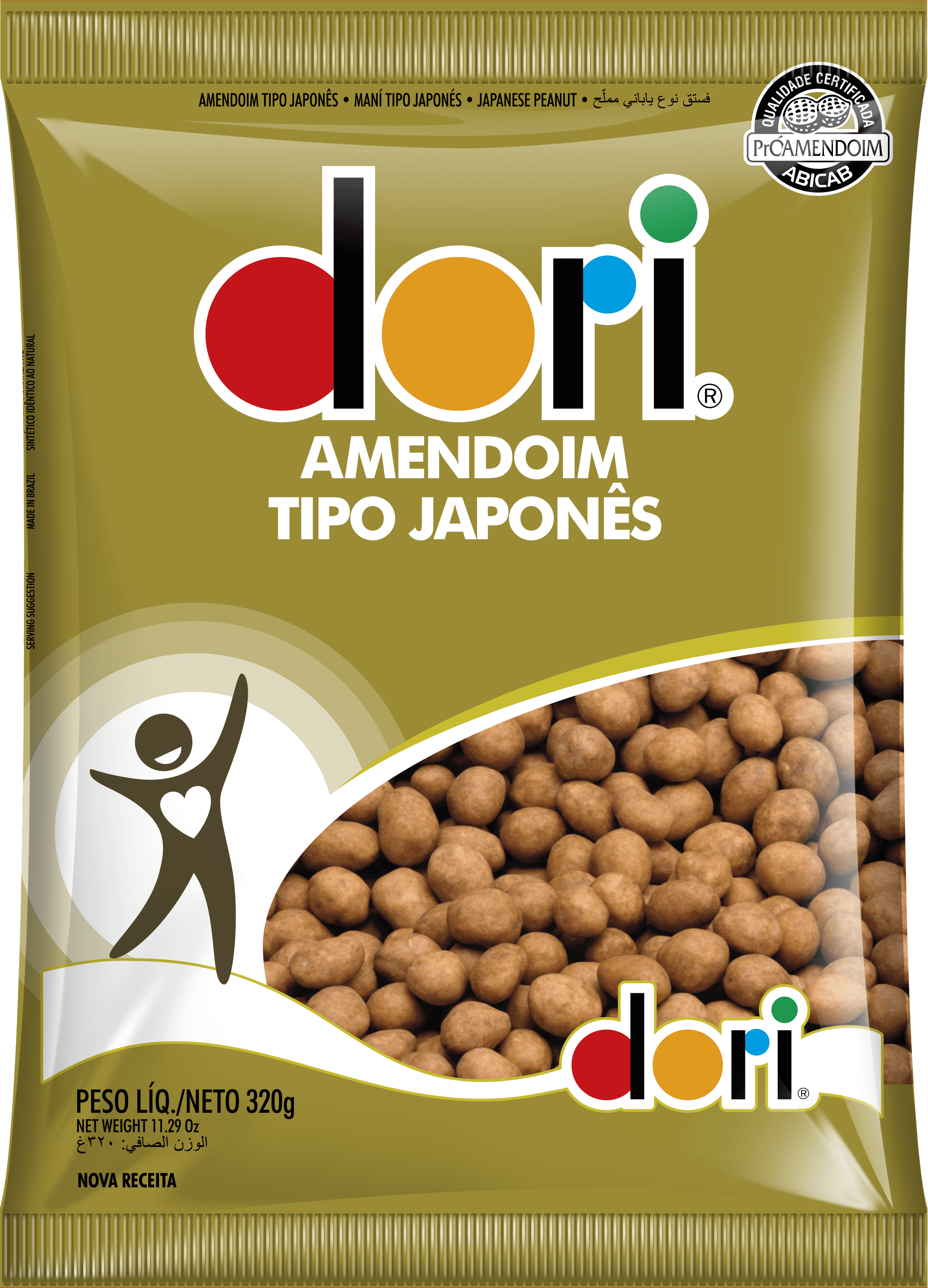 Amendoim Dori Japones 320g