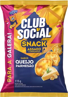 Salgadinho Club Social Parmesao 115g
