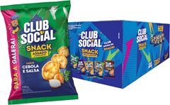 Salgadinho Club Social Cebola E Salsa 115g