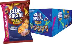 Salgadinho Club Social Churras Na Brasa 115g