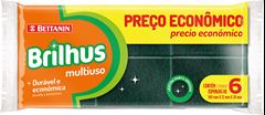 Esponja Multiuso Brilhus Lv6 Pg4