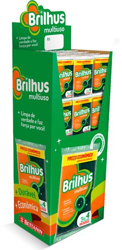 Esponja Multiuso Brilhus Lv6 Pg4