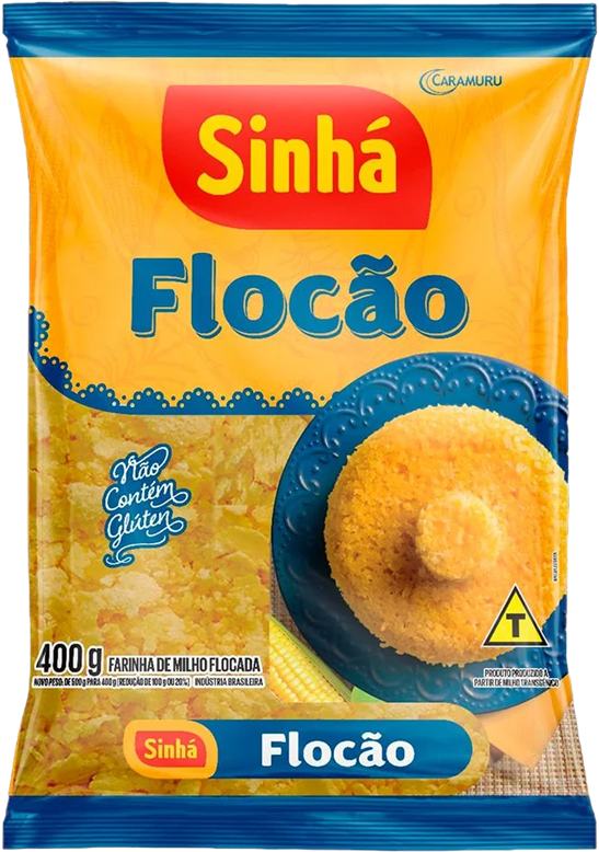 Flocao Sinha Flocos Pre Cozido 400g