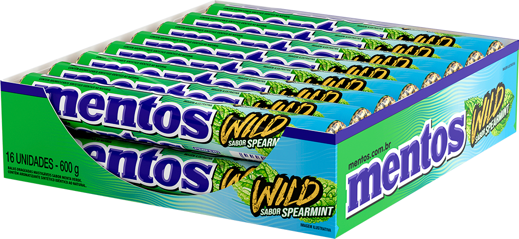 Drops Mentos Spearmint 16x1