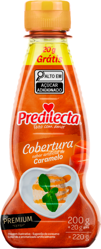 Cobertura Para Sorvete Predilecta Caramelo 200g
