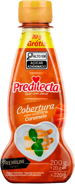 Cobertura Para Sorvete Predilecta Caramelo 200g