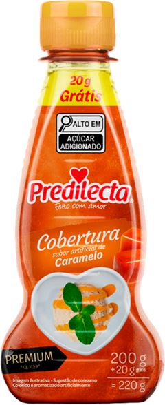 Cobertura Para Sorvete Predilecta Caramelo 200g