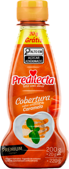 Cobertura Para Sorvete Predilecta Caramelo 200g