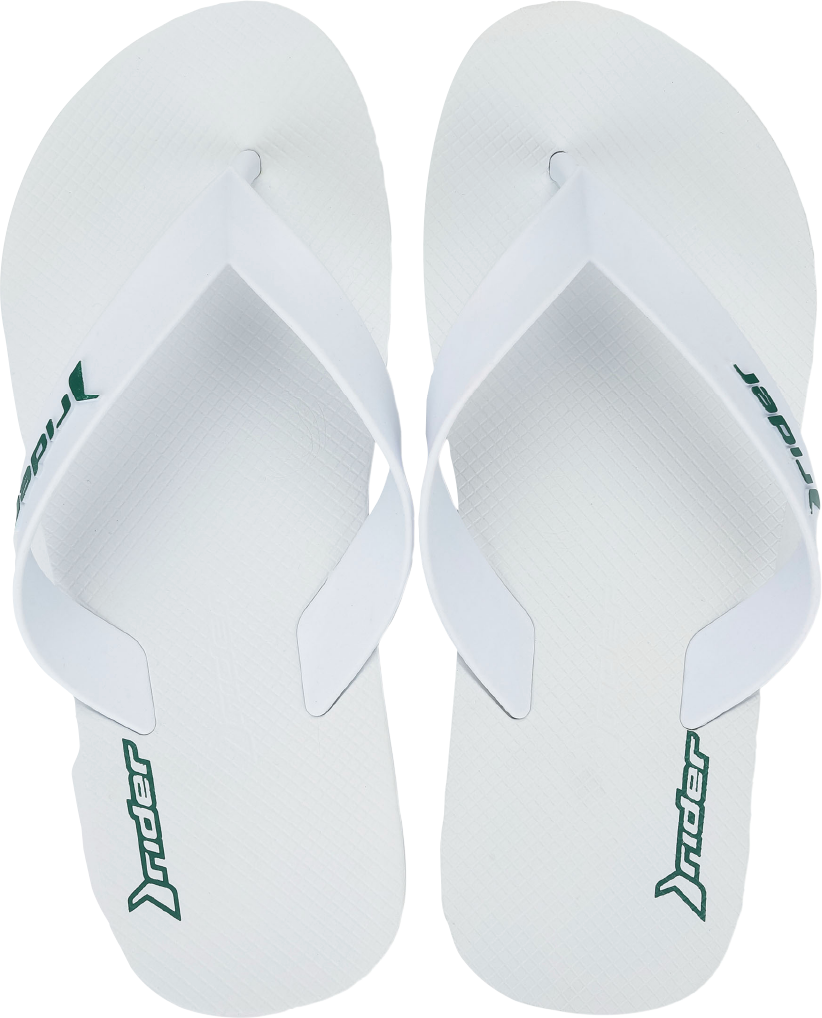 Sandalia Rider Feel Ligth Masc Adulto Branco/Branco/Verde