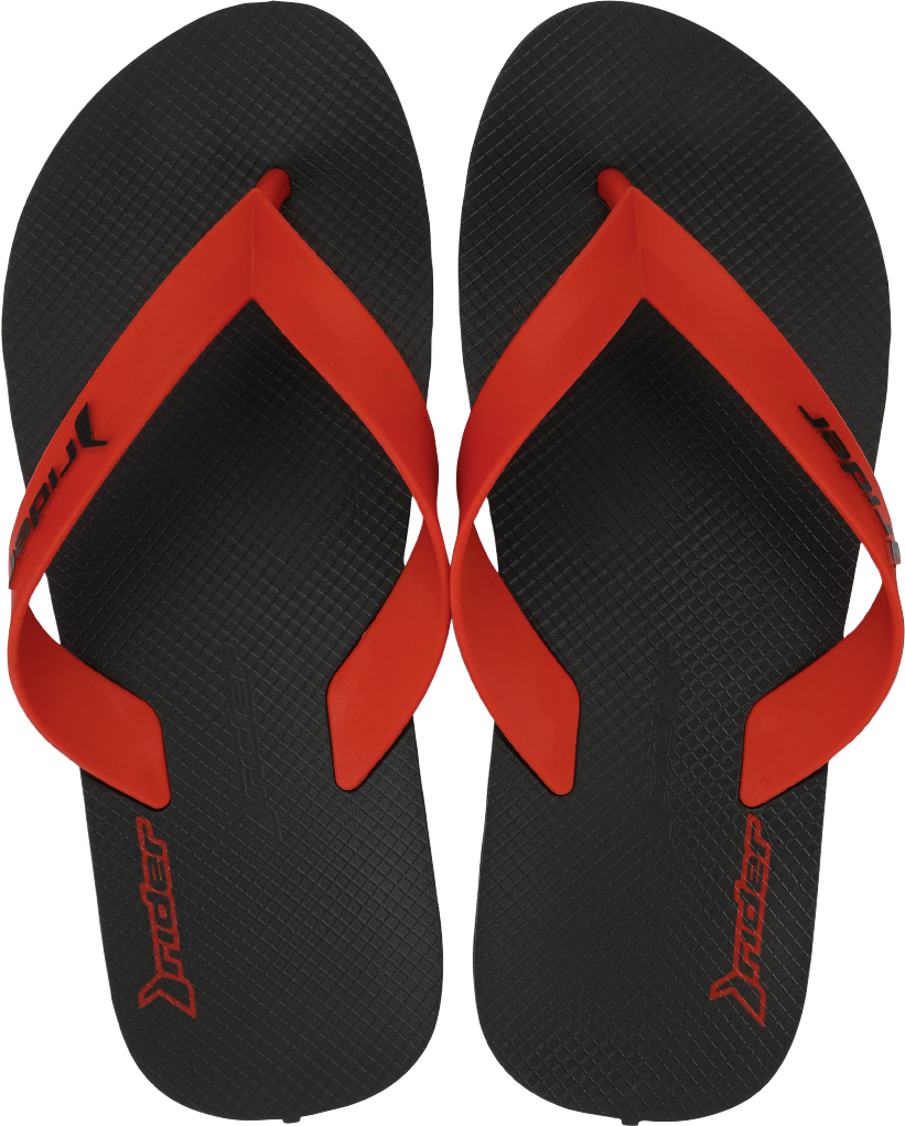 Sandalia Rider Feel Ligth Masc Adulto Preto/Vermelho