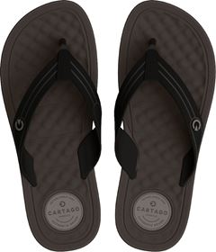 Sandalia Cartago Arizona Masc Adulto Marrom/Preto
