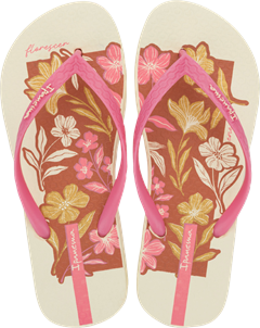 Sandalia Ipanema Oasis Fem Adulto Bege/Rosa/Cobre