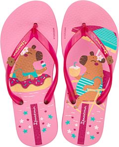 Sandalia Ipanema Capivara Fem Infantil Rosa/Rosa