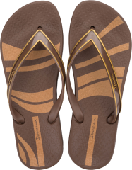 Sandalia Ipanema Anatomica Linea Fem Adulto Marrom/Cobre