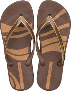 Sandalia Ipanema Anatomica Linea Fem Adulto Marrom/Cobre