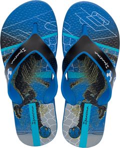 Sandalia Ipanema Deck City Masc Infantil Azul/Preto