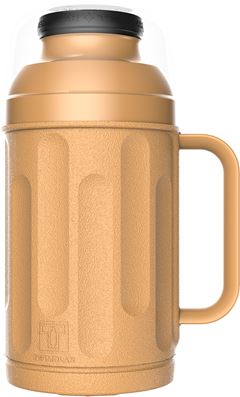 Garrafa Termica Termolar Personal Amarelo Queimado 500ml