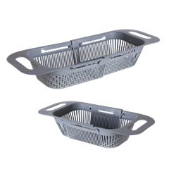 Escorredor Retratil Plastico Plasduran Multiuso Sortido