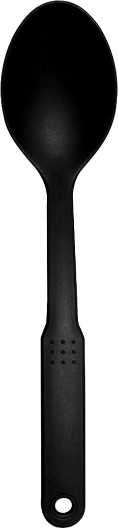 Colher De Arroz Nylon Yazi Preta