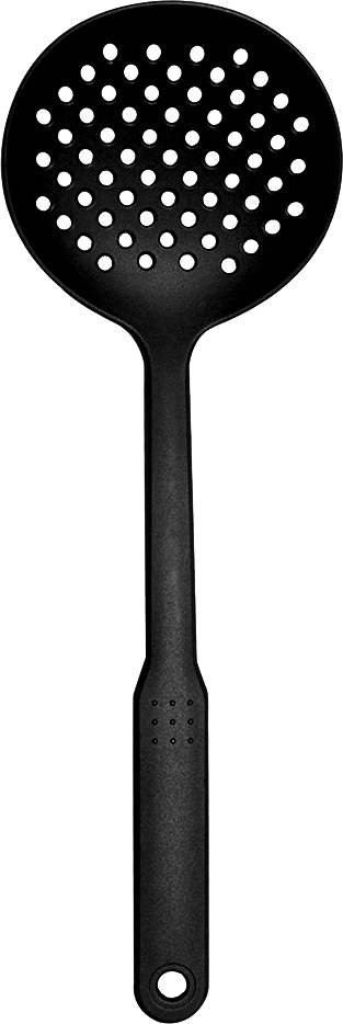 Escumadeira Nylon Tuut Preta