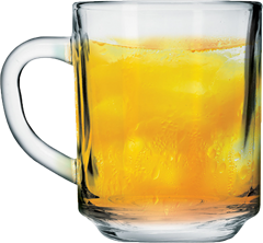 Caneca De Vidro Tuut Apple 250ml