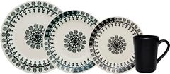 Aparelho De Jantar Oxford Ceramica Folk 16pcs