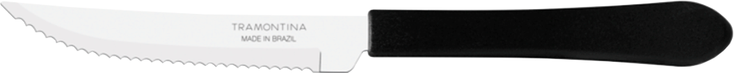 Faca Mesa Inox Tramontina Leme Preto