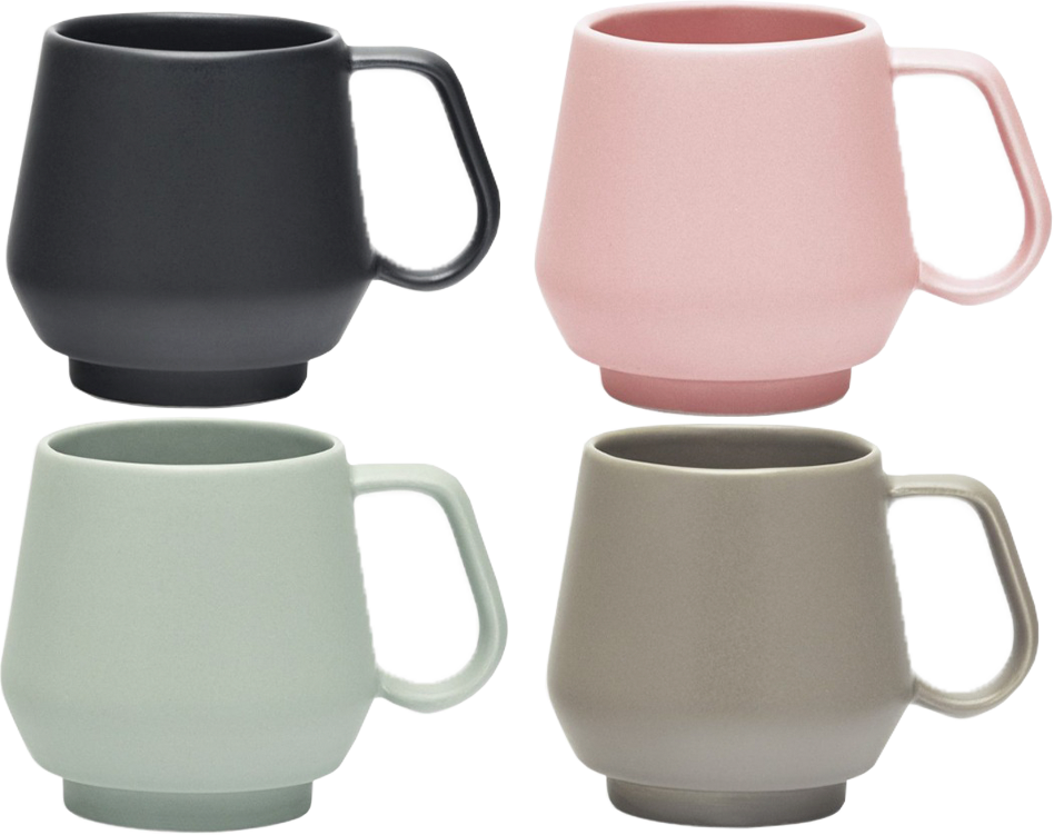 Caneca De Ceramica Oxford Chubby Sortida 330ml