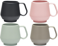 Caneca De Ceramica Oxford Chubby Sortida 330ml