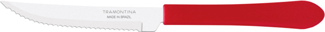 Faca Mesa Inox Tramontina Leme Vermelho