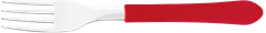 Garfo Mesa Inox Tramontina Leme Vermelho