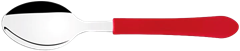 Colher Mesa Inox Tramontina Leme Vermelho