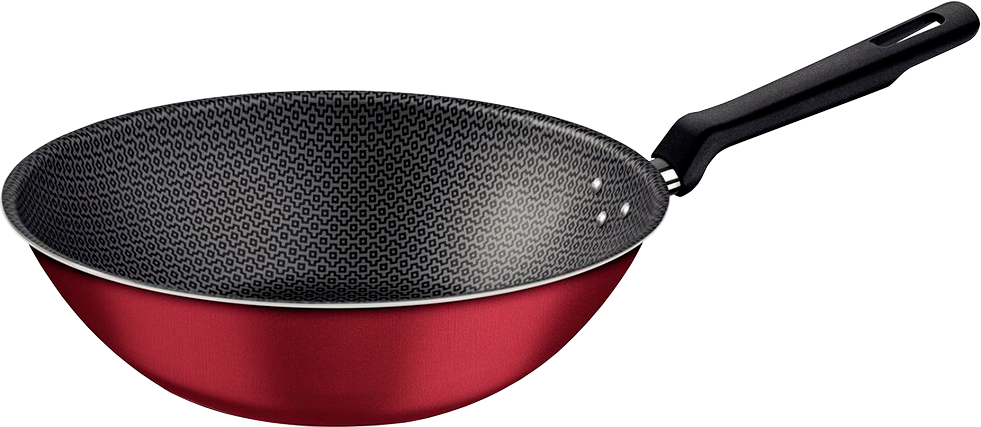 Frigideira Wok Tramontina Loreto Vermelho 28cm