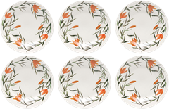 Prato Ceramica Raso Oxford Biona Lirios 24cm