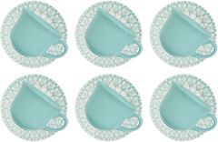Xicara Ceramica Cha Com Pires Oxford Mandala 200ml