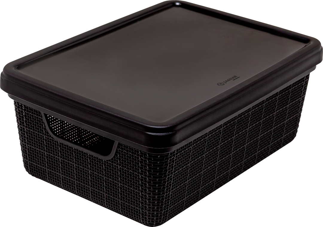 Caixa Organizadora Jaguar Preta 5l