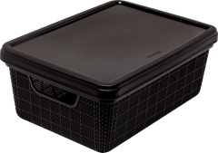 Caixa Organizadora Jaguar Preta 5l