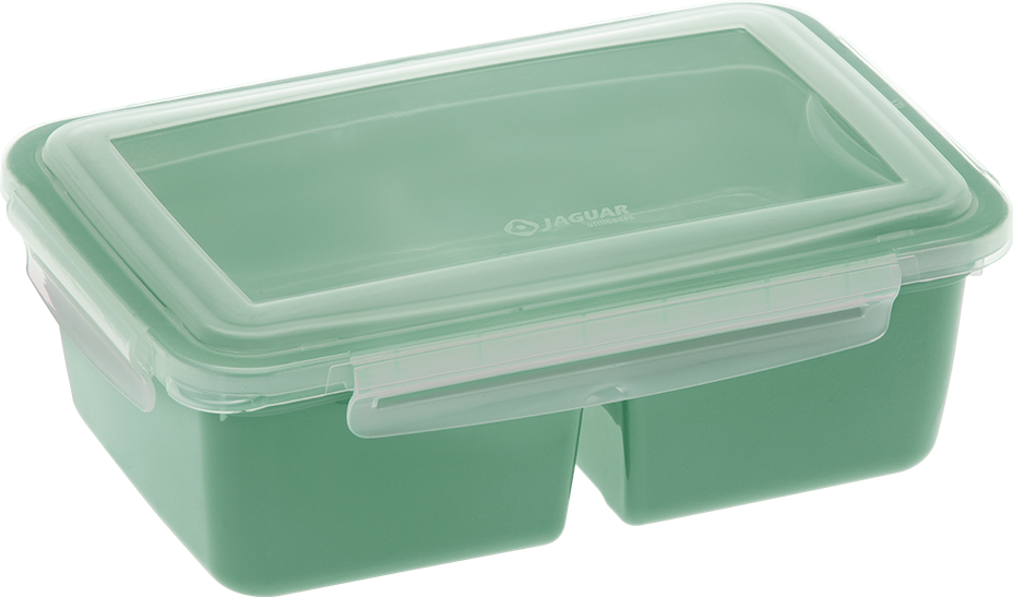 Pote Plastico Jaguar 2 Divisorias Com Trava Sortido 1,25l