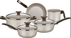 Conjunto Panela Aluminio Antiaderente Mta Vanilla 5pcs
