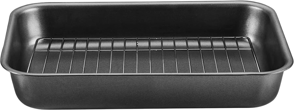 Assadeira De Aluminio Antiaderente Mta Grafite N3 4,6l